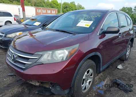2014 Honda Cr-V Lx z USA, uszkodzony, nr VIN 5J6RM4H36EL115557